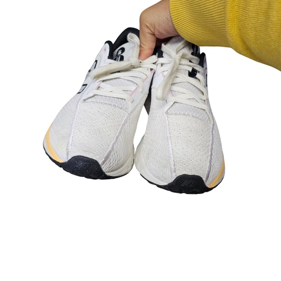 New‎ Balance Women's Fresh Foam Arishi v4 White/Peach Blossom Sneakers Size 9.5 - Picture 6 of 12